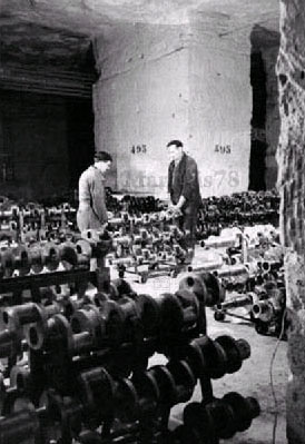 Villebrequin de moteur d'avion