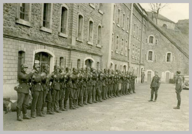 Soldats allemand dans un fort du 78