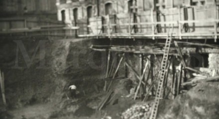 construction de l'abri francais du Senat