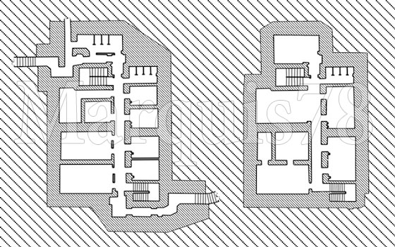 Plan de l'abri de la présidence